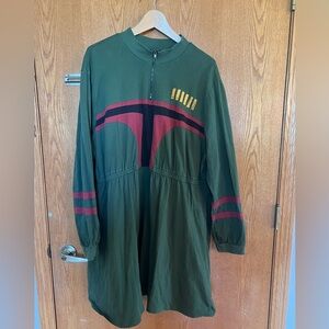 Long sleeve Star Wars Her Universe Boba Fett Dress size 3